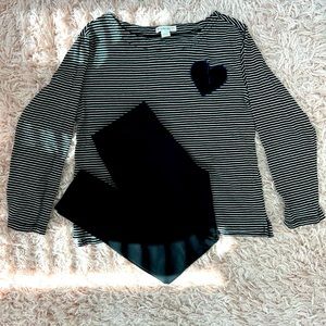 CrewCuts Kids t-shirt and leggings set